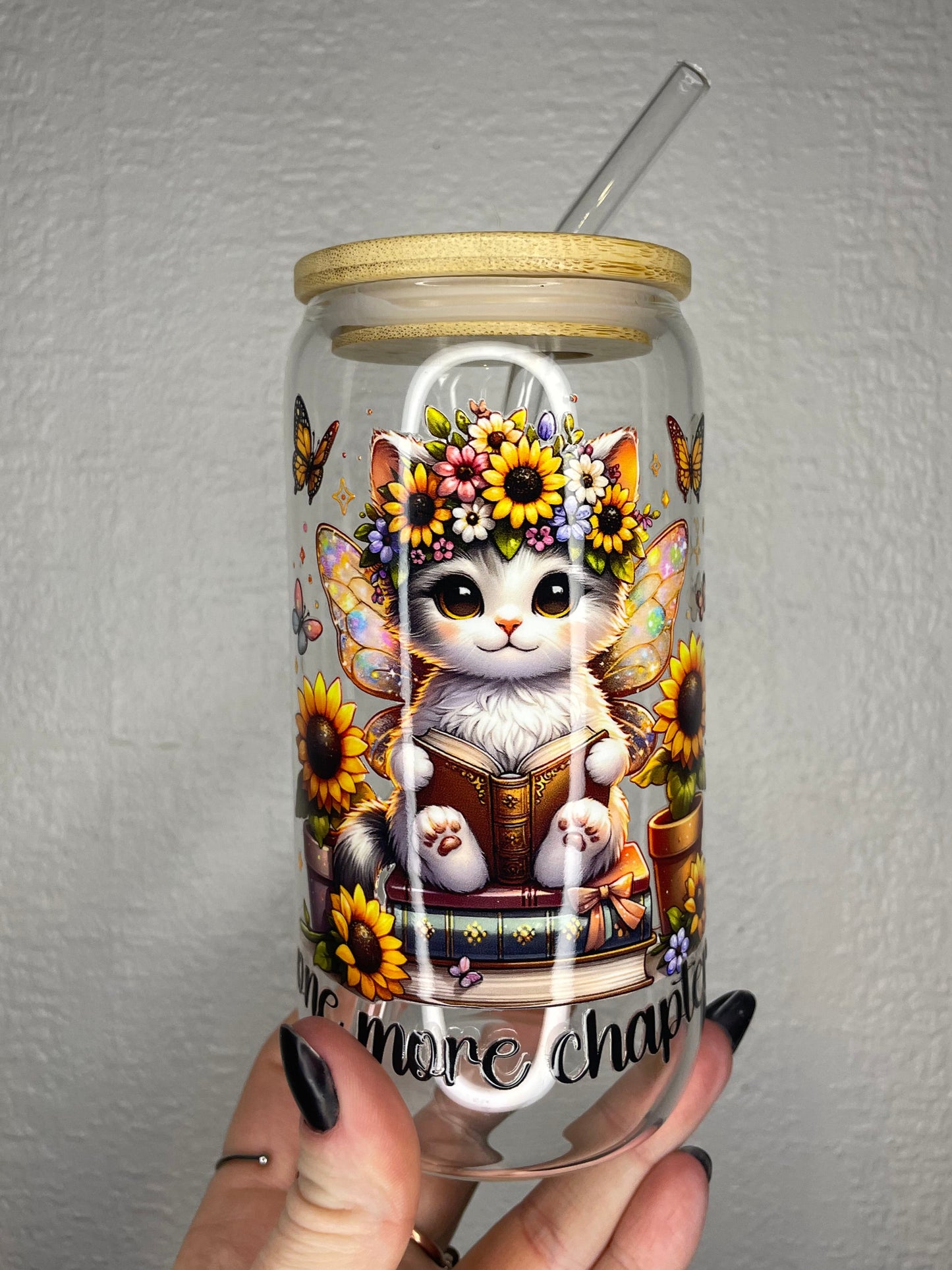 Verre chat