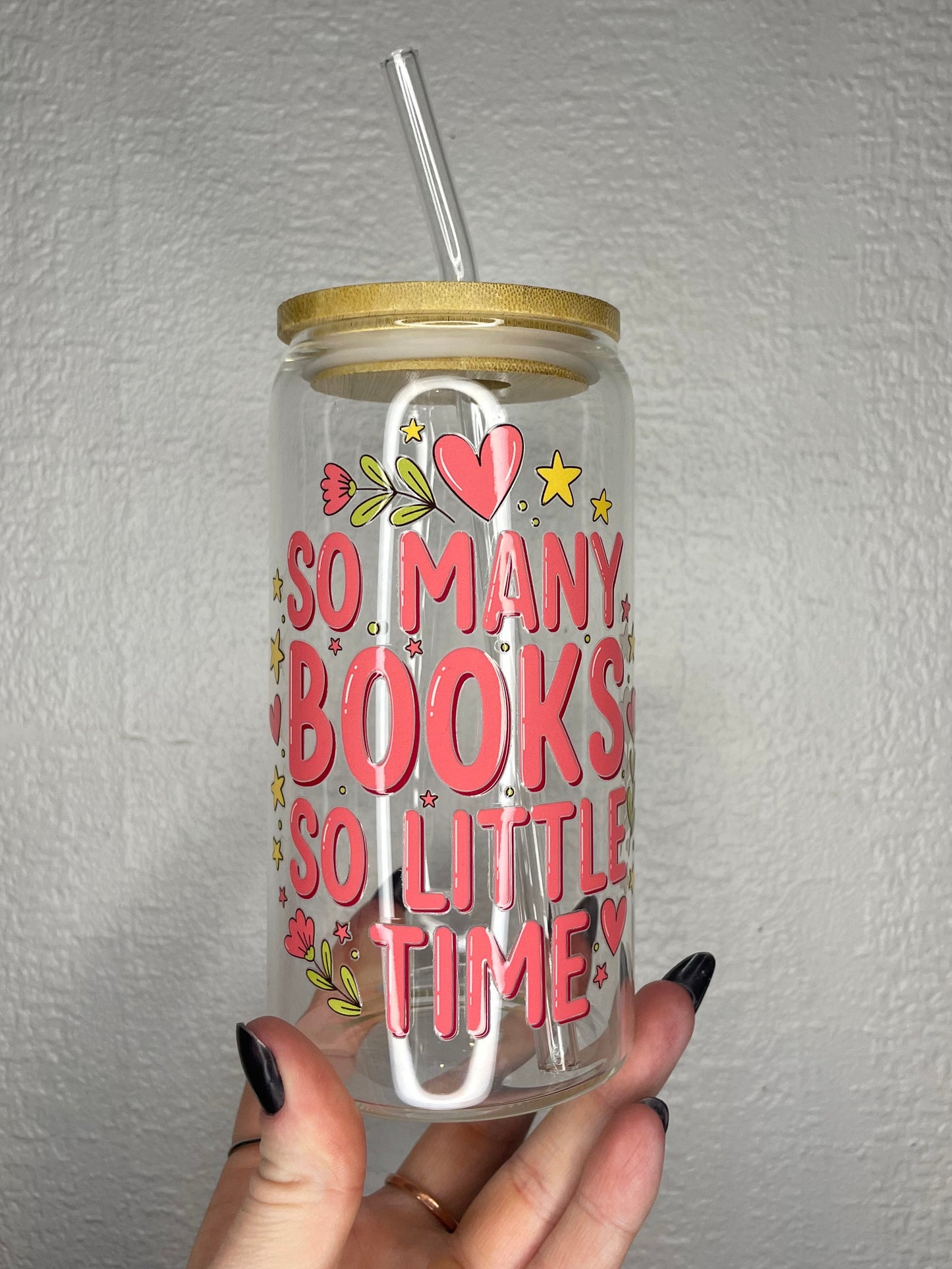 Verre So many books