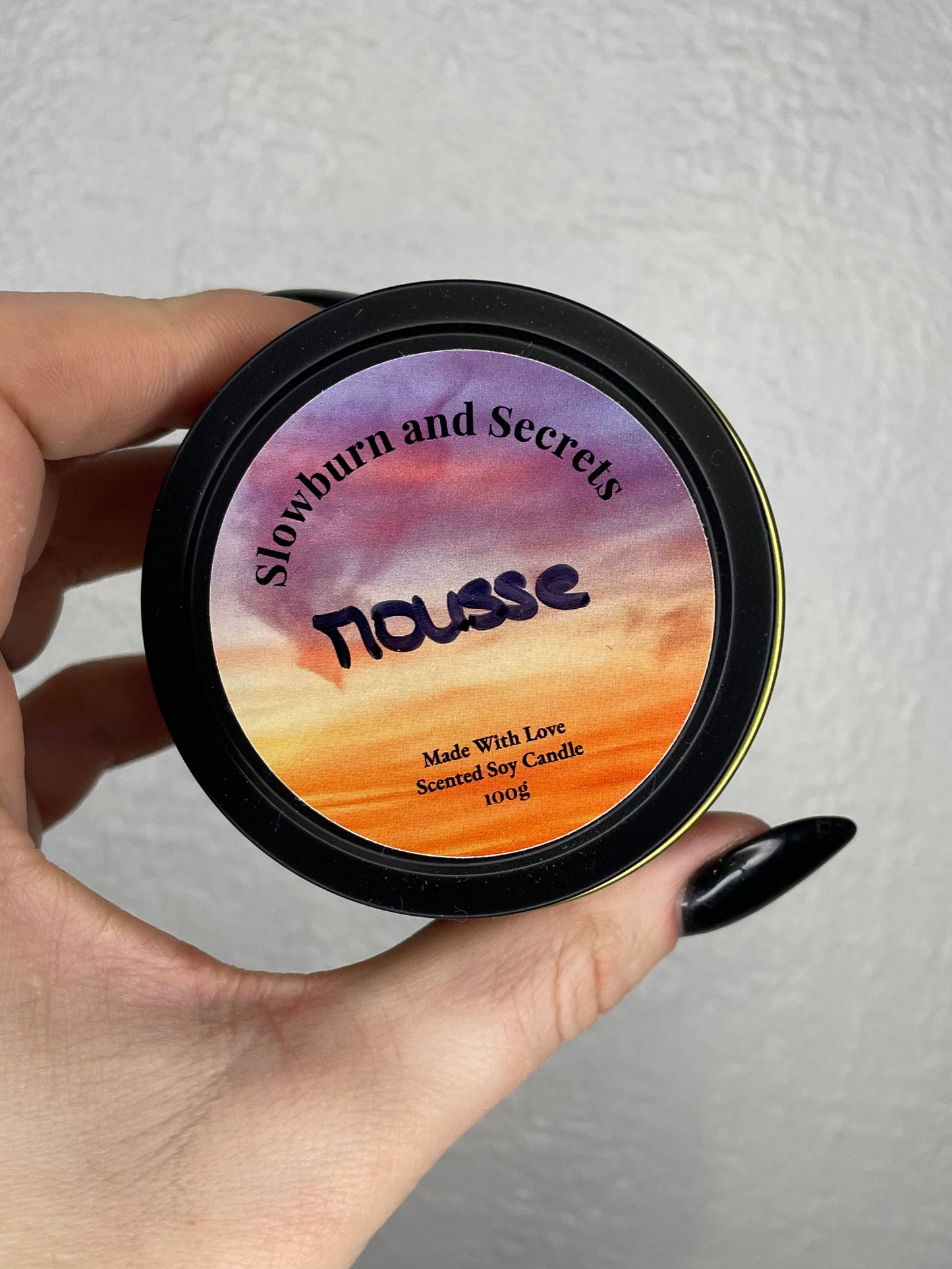 Bougie Mousse au Chocolat