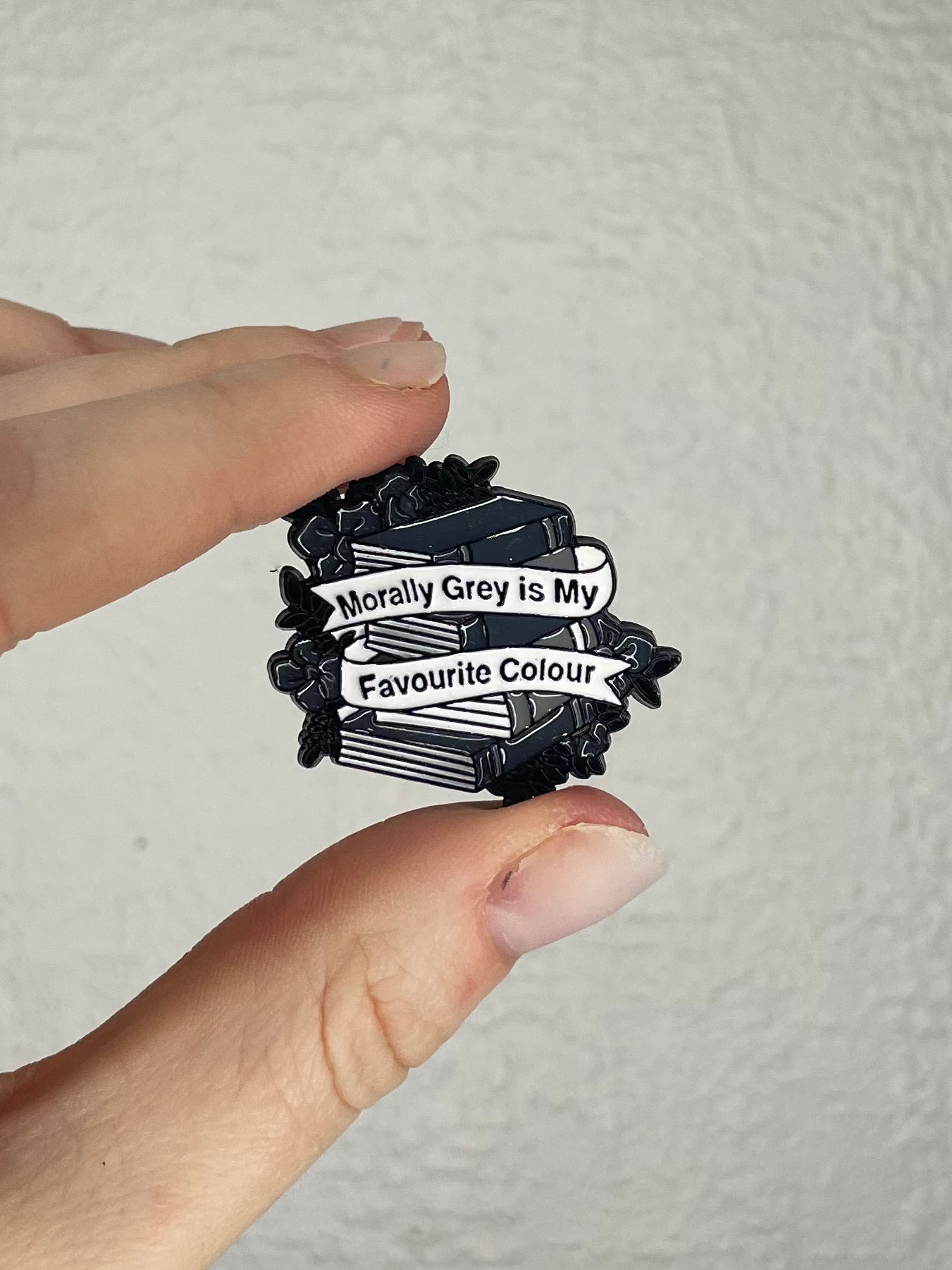 Broche livresque